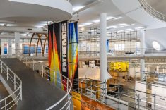 Bienal Internacional de Arquitetura de São Paulo em 2025, no pavilhão do Parque Ibirapuera.