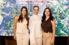 Bruna Cardozo, Rafaella Gongra e Fernanda Julinsky.