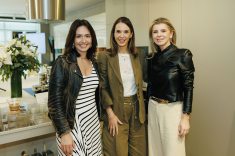 Janaína Guetter, Esther Schattan e Tayse Rigolino.