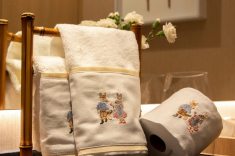 Peças da Mameg para o lavabo.