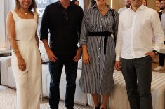 Alcione Borba, Sérgio Valliatti, Luciana Patrão e Rogério Lemos