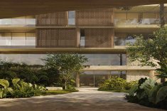 Edifício Manhã: fachada com brises e volumetria