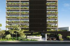Com 11 pavimentos e aproximadamente 8,5 mil m² de área construída, o Bosco Offices tem arquitetura assinada por Bruno Montosa, Ricardo Lonien e Valdir Secco.