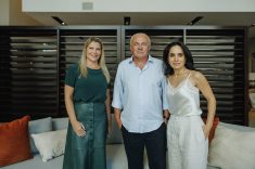 Claudia Pritsch, Fernando Kersting e Luccianá Quadrado 
